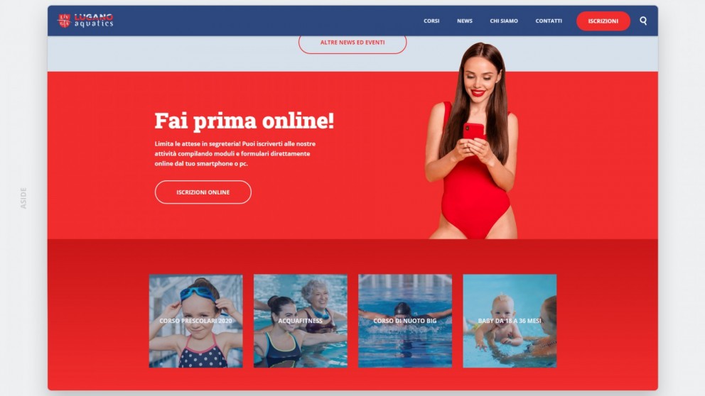 Attività svolte e shop online
