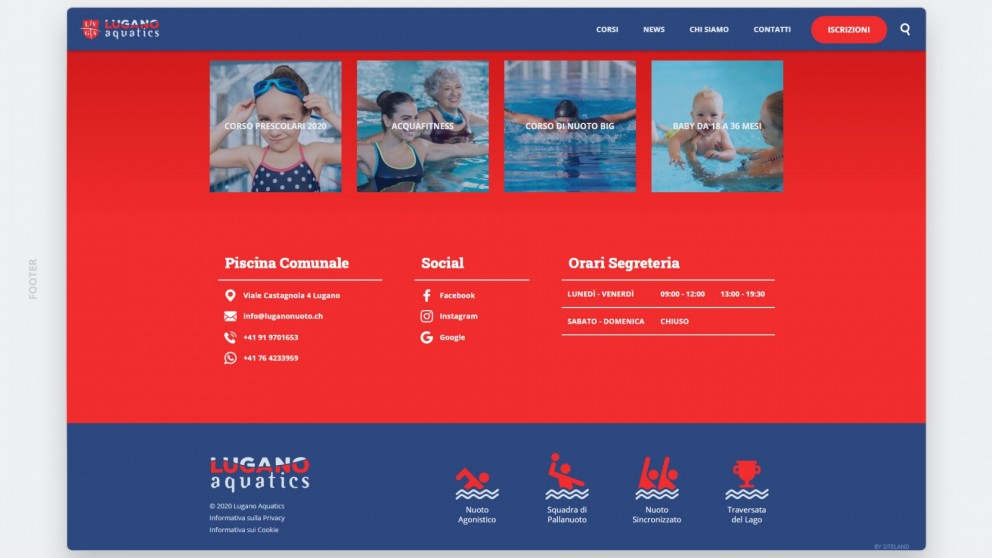 Dati aziendali, contatti ed orari