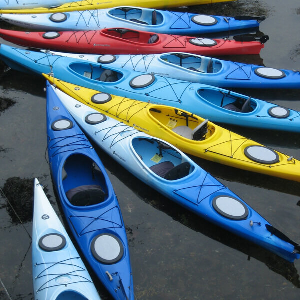 Corsi di Kayak per gli iscritti all'Acqua camp