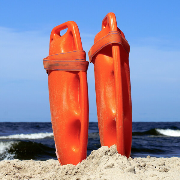 Salvataggio per bambini all'Acqua Camp